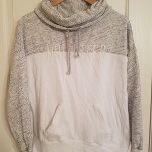Scrunch Neck Hollister Sweatshirt Size Medium